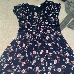 Floral flare dress